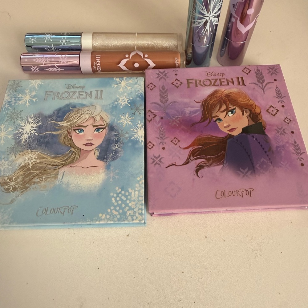 ColourPop Disney Frozen II Collection with Elsa and Anna
